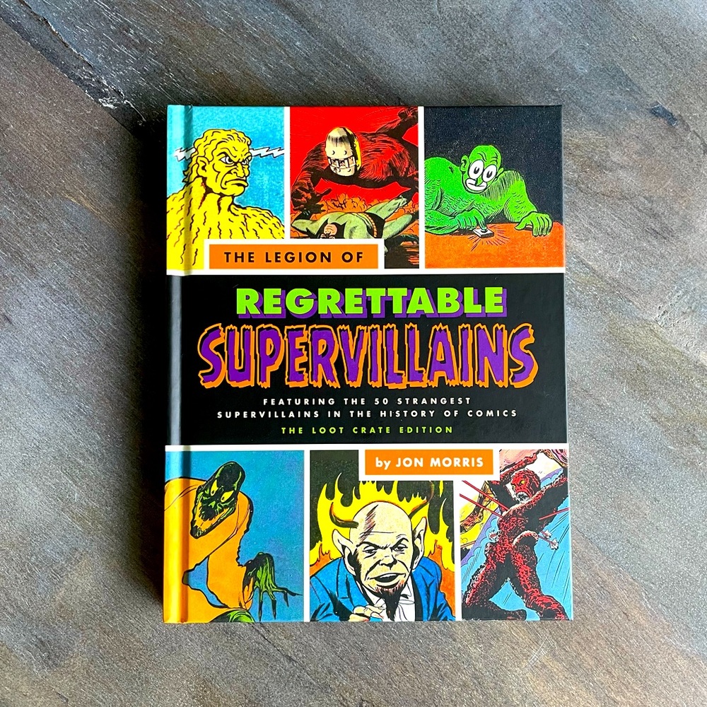 Regrettable Supervillians Lootcrate Exclusive Book